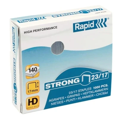 Imagen de RAPID 24870300 Caja 1000 grapas 23/17 mm Strong galvanizada