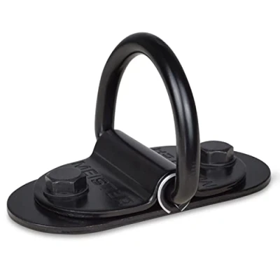 Imagen de Meister Soporte de Anclaje Suelo con Anillo en D para Bolsa Pesada Doble Extremo, Color Negro