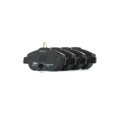 Imagen de VALEO 301015 Juego de pastillas freno FIRST Eje delantero con contacto avisador desgaste Chapa antichirridos FIAT: 500 C Cabrio, Hatchback