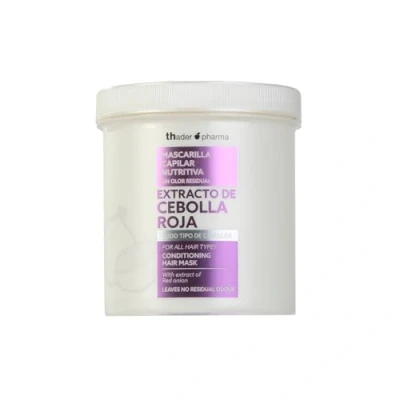 Imagen de Thader Th Pharma Mascarilla extracto de Cebolla Roja para Todo Tipo Cabellos, 700 ml