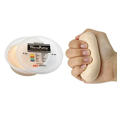 Imagen de CanDo TheraPutty Pasta modelar 85 g Beige (muy ligera)
