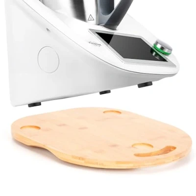 Imagen de Cinnani Tabla deslizante para Thermomix TM6 TM5, Base &amp; de Bambú, Accesorios TM5