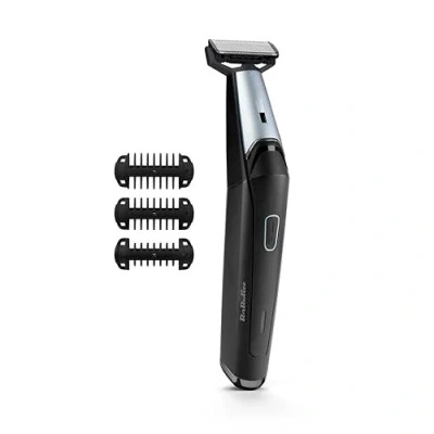 Imagen de Barbero Babyliss T880E Triple S, 90 min Autonomía, x3 Accesorios de Longitud, Negro