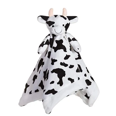 Imagen de Apricot Lamb Animales de Peluche Manta Seguridad Vacas Personaje guardería para bebés Lujo acurrucarse (Vacas, 33 cm)