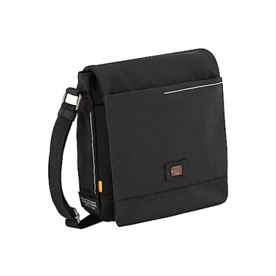 Imagen de camel active City Bolso de hombro para Hombre, 000195, Negro, 25x10x23