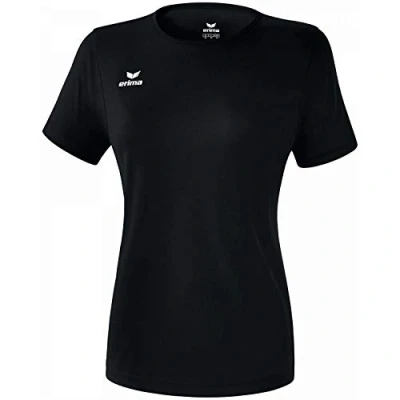 Imagen de erima Teamsport Funcional Camiseta, Mujer, Negro, 42
