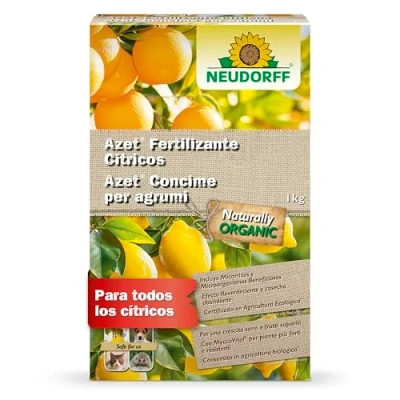 Imagen de Neudorff Azet Fertilizante cítricos, 1 kg, Color Amarillo