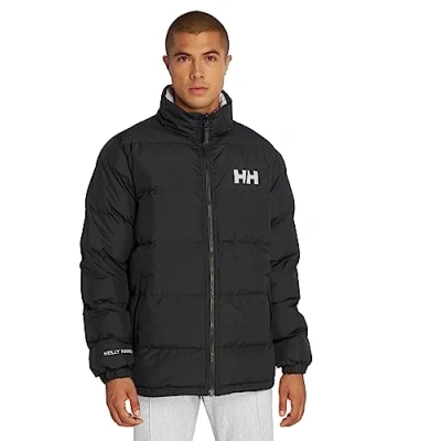 Imagen de Helly Hansen Urban Reversible Jacket Chaqueta de invierno, Hombre, Talla: Small, Black
