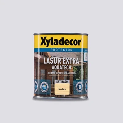 Imagen de Xyladecor Lasur Extra Satinado Aquatech para madera Incoloro 750 ml