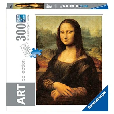 Imagen de Ravensburger Arte: Leonardo, La Gioconda, Puzzle de 300 Piezas (14005 3)