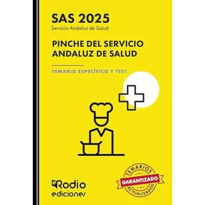 Imagen de Pinche Del Servicio Andaluz De Salud. Temario Específico Y Test. Sas 2
