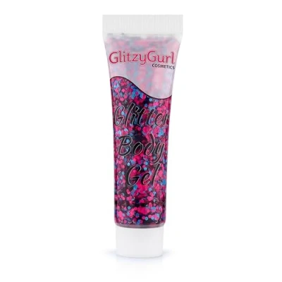 Imagen de Gel holográfico con purpurina para la cara, el cabello y cuerpo de 50 ml (Parrotfish)