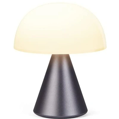 Imagen de Lexon Lámpara LED portátil mediana recargable MINA M (Gun Metal)