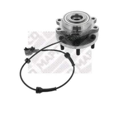 Imagen de MAPCO 46520 Juego de cojinete rueda eje delantero, ambos lados con sensor ABS incorporado NISSAN: Pathfinder 3, NP300 Navara Pick up