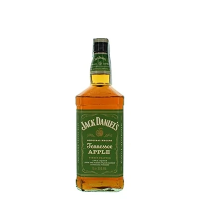 Imagen de JACKDANIEL&#039;S Whiskey Tennessee Apple, Combina Jack Daniel’s Con Fresco Sabor Manzana Verde, 35% Vol. Alcohol, 1 l