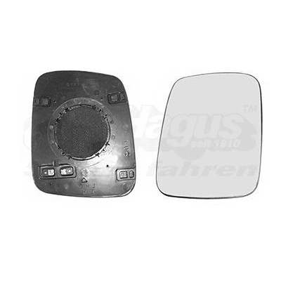Imagen de VAN WEZEL 5874836 Cristal de Espejo derecha VOLKSWAGEN: TRANSPORTER 4, 4 Bus