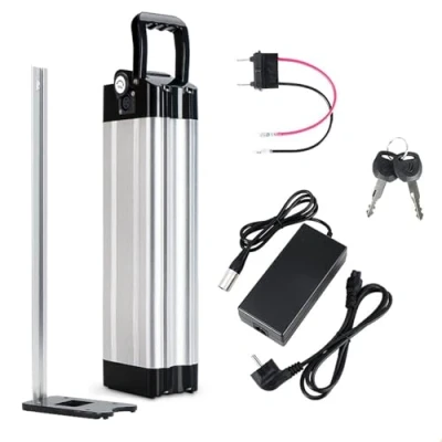 Imagen de E Bike Pedelec Batería 36V 18Ah, Apto para Motores 250W/350W/500W/750W, MiFa Rex Aldi Bike, Puede Caber Phylion/XH370 10J con Cargador