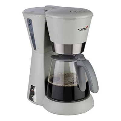 Imagen de Korona 10206 Cafetera I 1,25 litros 10 tazas 1000 W de piedra gris
