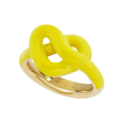 Imagen de BREIL Colección Jewel B &amp; Me, Anillo de mujeres en acero y esmalte oro Tamaño 10 TJ3398 ES 12