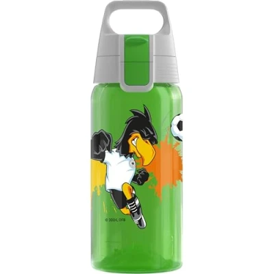 Imagen de Sigg Trinkflasche Kinder Viva One DPF Paule Für Kohlensäurehaltige Getränke Geeignet Auslaufsicher Spülmaschinenfest Sin BPA Sport Grün 0,5 l