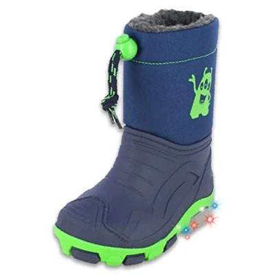 Imagen de Beck Bota de lluvia para niños Blinking Ghost, azul oscuro, 32/33 EU