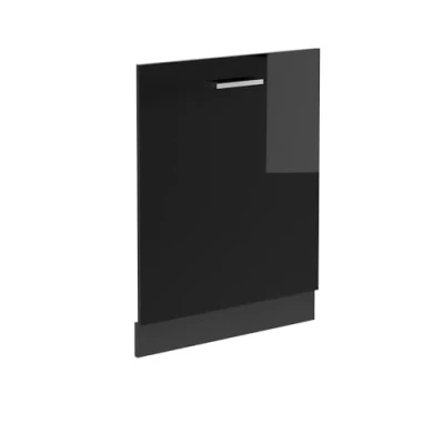 Imagen de Vicco Panel Frontal del lavavajillas R Line, Negro Brillo Intenso, 60 cm sin encimera