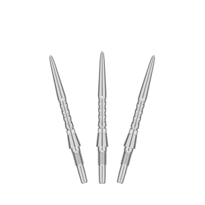 Imagen de Target Darts Swiss Point, Storm Dart Points, Surge (Paquete de 3 Puntas), 30MM Plata Cambiar Puntos Dardo, Tormenta Suizos, Accesorios Dardos Profesionales