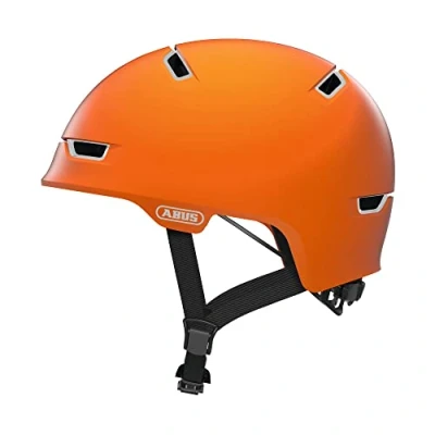 Imagen de ABUS Scraper 3.0 ACE Casco de bicicleta urbana robusto Para el tráfico la ciudad hombre y mujer Naranja, talla L