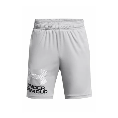 Imagen de Under Armour Shorts UA TECH LOGO Pantalón corto de deporte para niños, Talla: 18 20a, Mod gray (011)