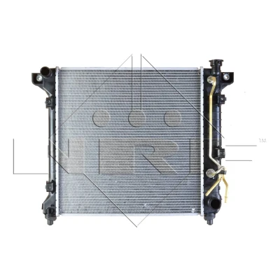 Imagen de NRF 56023 Radiador, refrigeración del motor Aluminio 565 558 33 con piezas de montaje Aletas soldadas