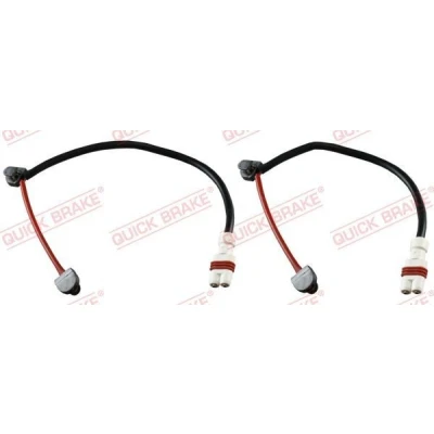 Imagen de QUICK BRAKE WS 0334 A Sensor de Desgaste Pastillas Frenos Kit ejes PORSCHE: Boxster, 911 Coupé, Cayman
