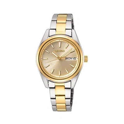 Imagen de Seiko Reloj Analógico para Mujer de Cuarzo japonés con Correa en Acero Inoxidable SUR354P1