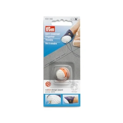 Imagen de Prym Dedal Ergonómico, Orange, 1.86 x 1.47 2.54 cm