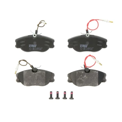 Imagen de TRW COTEC GDB1148 Juego de pastillas freno con contacto avisador desgaste tornillos pinza accesorios CITROËN: Jumpy I MPV