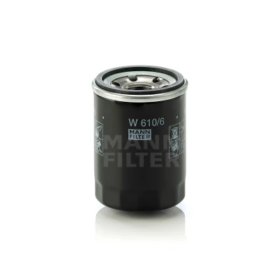 Imagen de MANN FILTER W 610/6 Filtro de aceite M 20 X 1.5 con válvula bloqueo retorno enroscable HONDA: CIVIC 6 Hatchback, HR V II, Accord 7 Tourer
