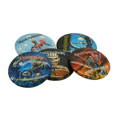 Imagen de Rock Off Iron Maiden Later Albums Button (Badge Pack) Merchandising Oficial