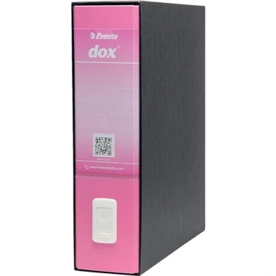 Imagen de Esselte Dox 1 Archivador de anillas con palanca (formato A4), color rosa
