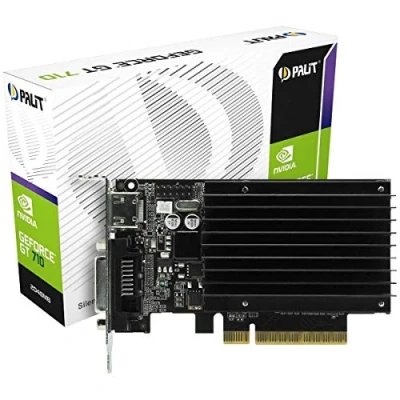 Imagen de Palit Microsystems, Inc. GeForce GT 710 2GB DDR3 64Bit DVI/HDMI/CRT Box