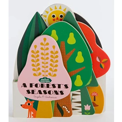 Imagen de A forest&#039;s seasons bookscape board books