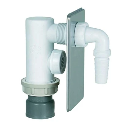 Imagen de Jimten s 265 Sifon sencillo empotrar s265 hembra diámetro 40 toma lavabo