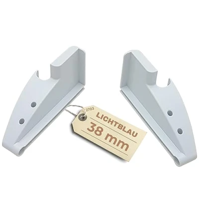 Imagen de Lichtblau Juego de paneles laterales portabotellas 38 mm derecho 7433698 + izquierdo 7436004 I Liebherr recambios frigoríficos para accesorios 7426772 7426774 7426776 7426778