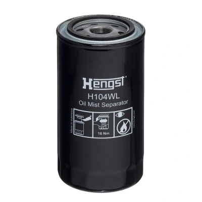 Imagen de HENGST FILTER H104WL Filtro de aire 178 93 enroscable