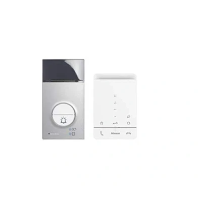 Imagen de Kit portero electronico de superficie 2 hilos BticinoLinea 3000 y telefono CLASSE100 364232