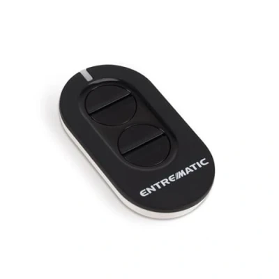 Imagen de Mando a distancia / transmisor de 2 canales, rolling code, 433 MHz, ZEN 2, color negro DITEC