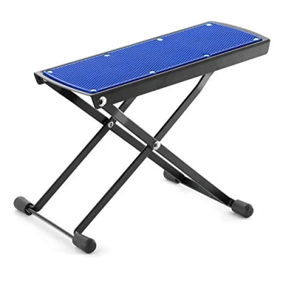 Imagen de Tiger GST35 BL Reposapiés para guitarrista, color azul