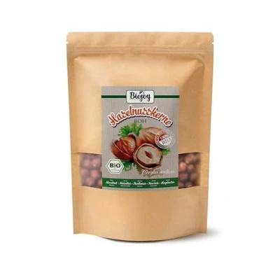 Imagen de Biojoy Avellanas Crudas BÍO (1 kg), peladas y enteras, sin sal