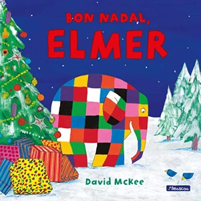 Imagen de L&#039;Elmer. Un conte Bon Nadal, Elmer! (Contes infantils)