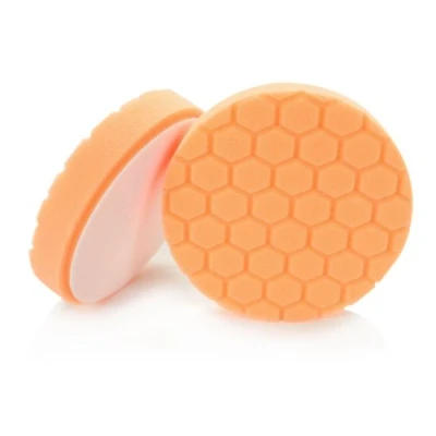 Imagen de Chemical Guys BUFX_102_HEX4 Hex Logic Almohadilla de Corte Medio Pesado, Naranja (Almohadilla 4.5 Pulgadas Hecha para Placas Respaldo 4 Pulgadas), 1 incluida