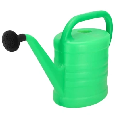 Imagen de KOTARBAU® Regadera de plástico Resistente 2,5 l, Ovalada con Cabezal Efecto Lluvia, Accesorio jardinería para regar Flores, Plantas, alcachofa extraíble, Mango ergonómico