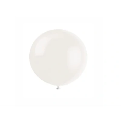 Imagen de Unique globos gigantes de látex 56722, blancos (blanco lino), 91 cm (36 pulgadas/36 pulgadas), paquete 6